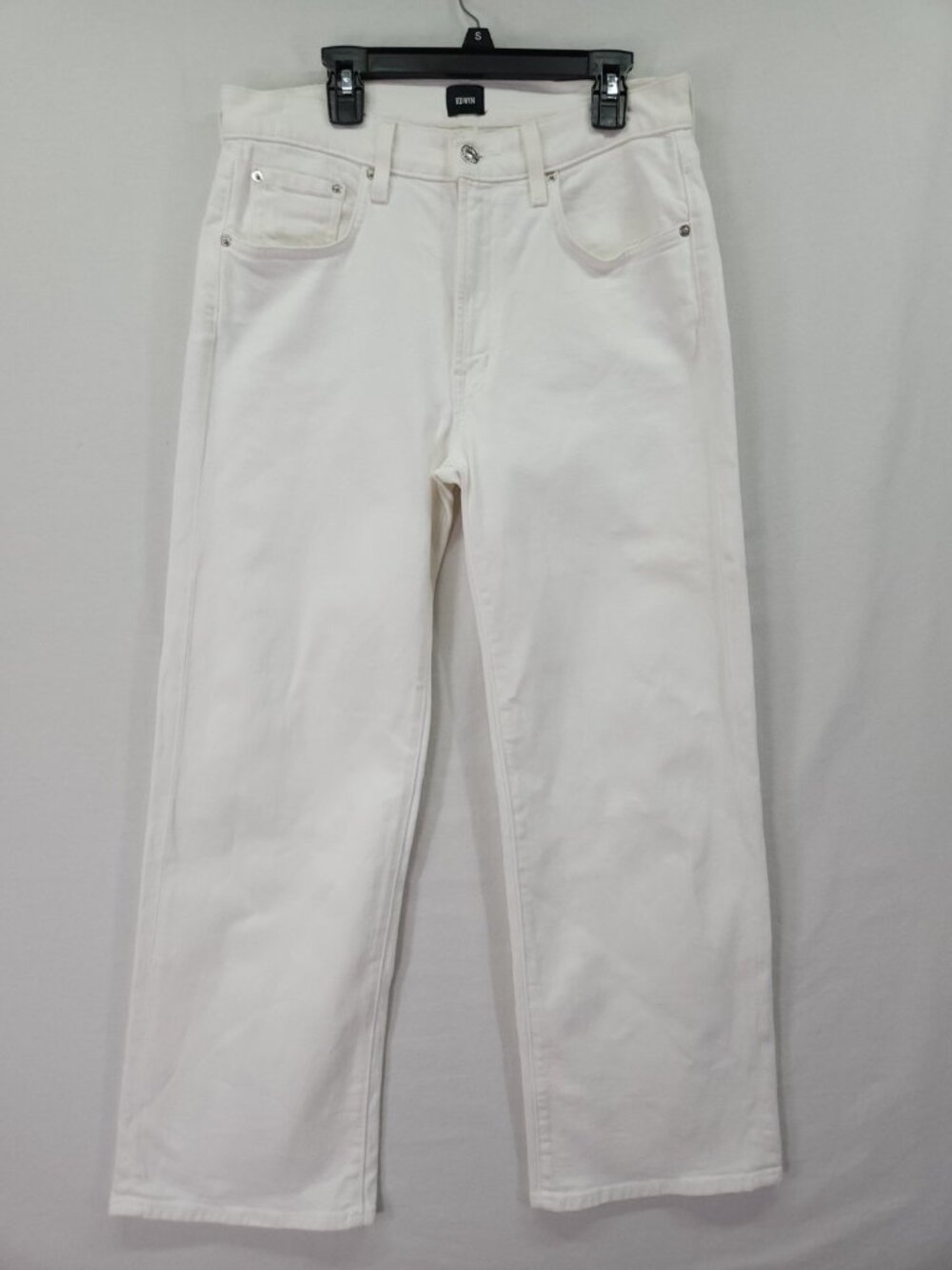Edwin USA Womens Size 28 Marli Ankle Jeans Straight Wide-Leg Organic Cotton